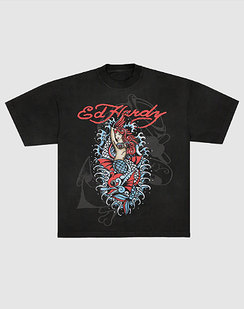 CAMISETA ED HARDY "SEREIA MÍSTICA"