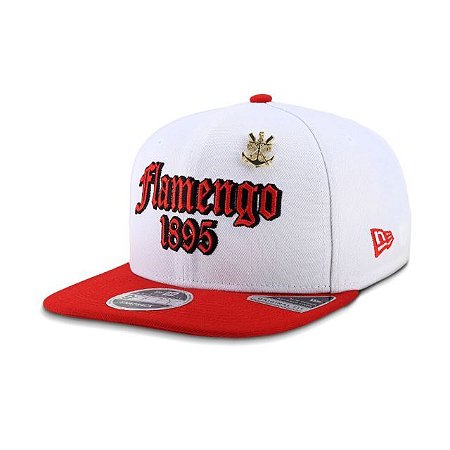 BONÉ NEW ERA 9FIFTY "FLAMENGO FUTEBOL" COM BROCHE