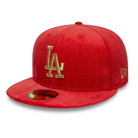 BONÉ NEW ERA 59FIFTY VELUDO "LOS ANGELES - DODGERS"
