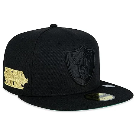 BONÉ NEW ERA 59FIFTY LAS VEGAS RAIDERS - SUPER BOWL XVIII