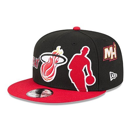 BONÉ NEW ERA 9FIFTY HARDWOOD "MIAMI - HEAT"