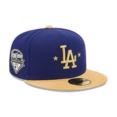 BONÉ NEW ERA 59FIFTY "LOS ANGELES DODGERS - CAMPEÃO 2025"