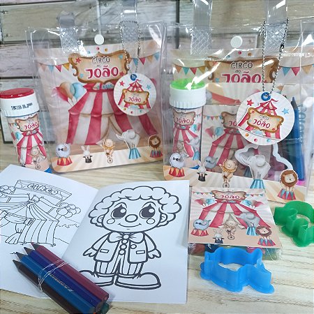 Bag Cristal com Kit de Atividades