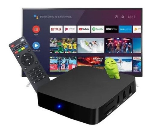 Aparelho Conversor TV Box (Transforma sua Tv em Smart) Netflix, Youtube,  Playstore, etc.. - GAME LIFE BRASIL