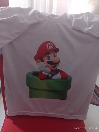 Camiseta Mario Bros