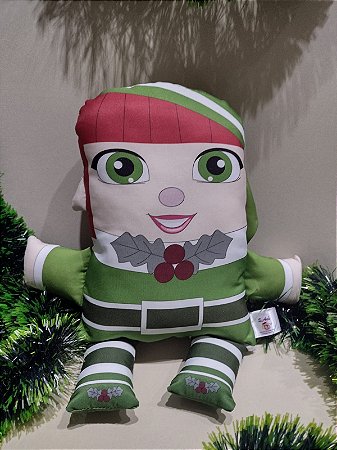 Naninha duende menina de natal