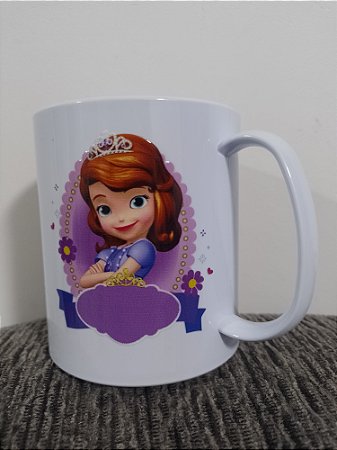 caneca princesinha Sofia