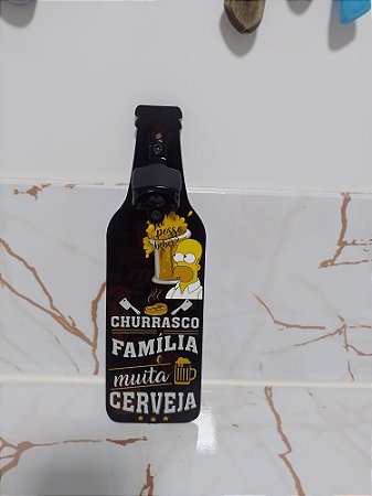 Abridor de Garrafa de parede