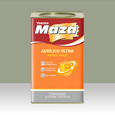 Tinta Acrílico Ultra Maza (cores escuras) - 18 litros