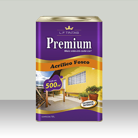 Tinta Premium Acrílico Fosco (cores neutras) - 18 litros