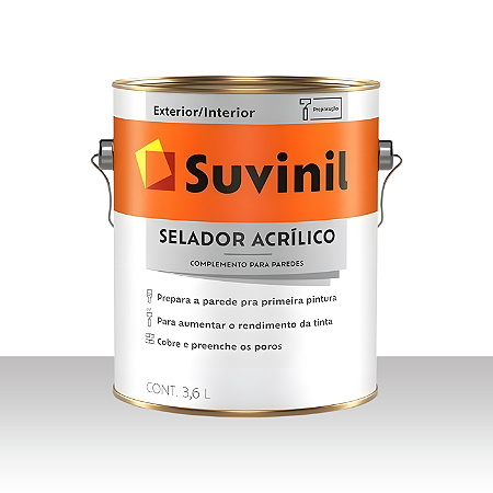 Selador Suvinil - 3,6 litros