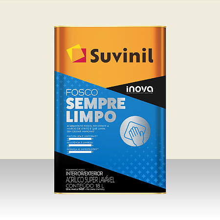 Tinta Suvinil Sempre Limpo - 18 litros