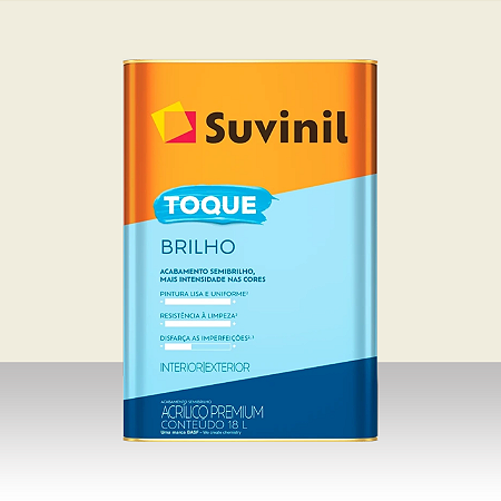 Tinta Suvinil Toque Brilho - 18 litros