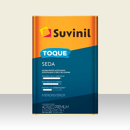 Tinta Suvinil Toque Seda - 18 litros