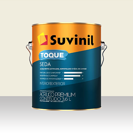 Tinta Suvinil Toque Seda - 3,6 litros