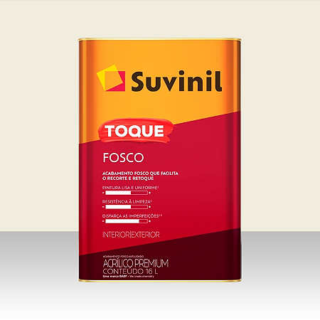 Tinta Suvinil Toque Fosco - 18 litros
