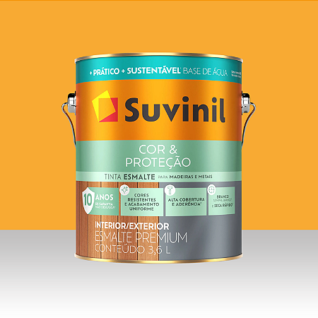 Tinta Suvinil Cor & Proteção (Base Água) - 3,6 litros
