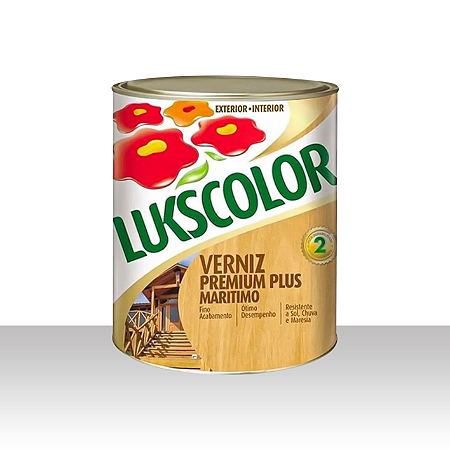 Lukscolor Verniz Marítimo Premium Plus - 900ml