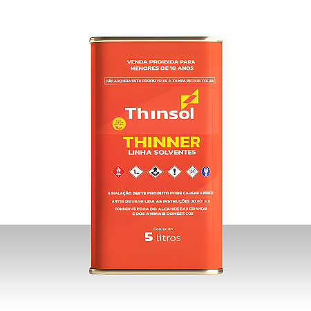Thinner Thinsol (ref. 280) - 5 litros