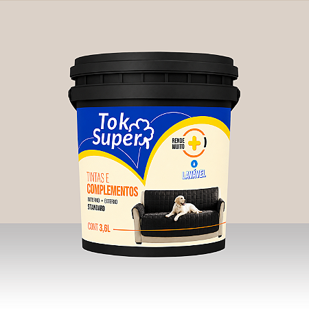 Tinta Látex TokSuper - 3,6 litros