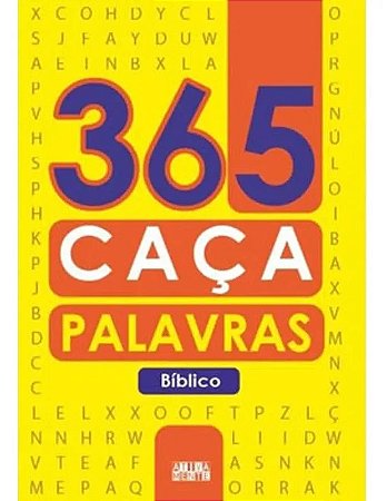 365 caça-palavras Bíblico
