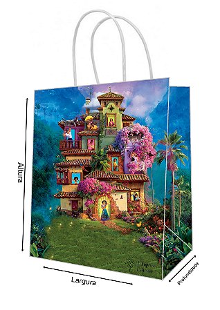Sacola de Papel Personalizada Encanto