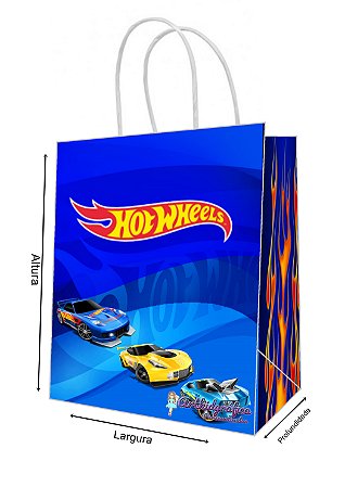 Sacola de Papel Personalizada Hotwhells
