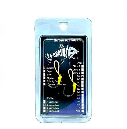 Suporte Hook 1/0 Simples (2 unidades)