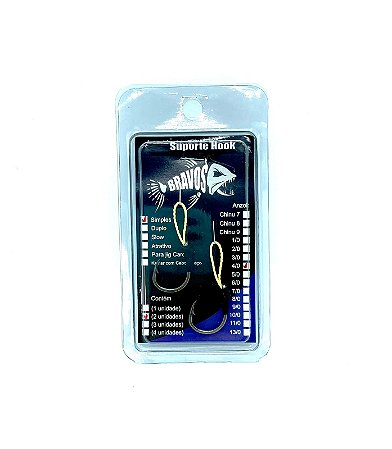 Suporte Hook 4/0 Simples (2 unidades)