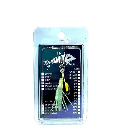 Suporte Hook 1/0 Duplo com Lula Atrativa