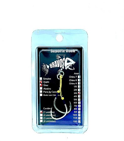 Suporte Hook 3/0 Slow Duplo