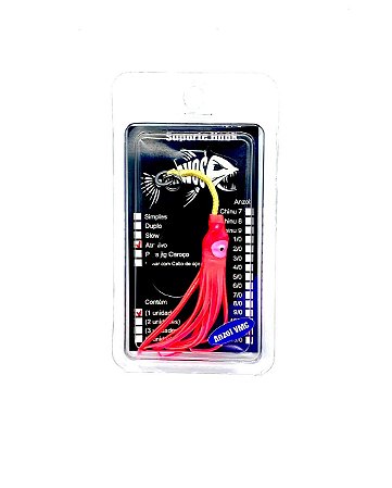 Suporte Hook 11/0 (Anzol VMC) (Com Lula Atrativa)