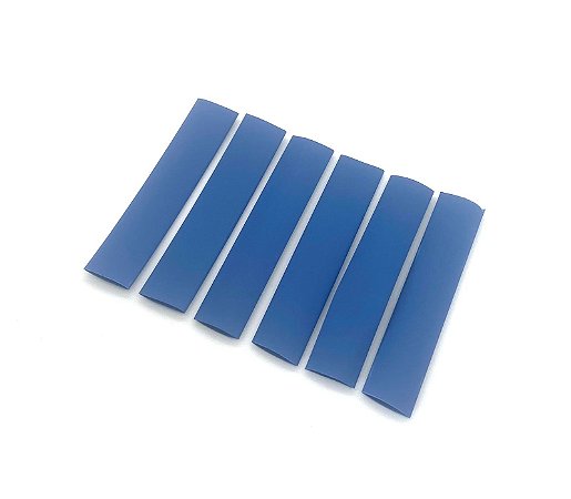 Termo Retratil 15mm Azul (40 cm)