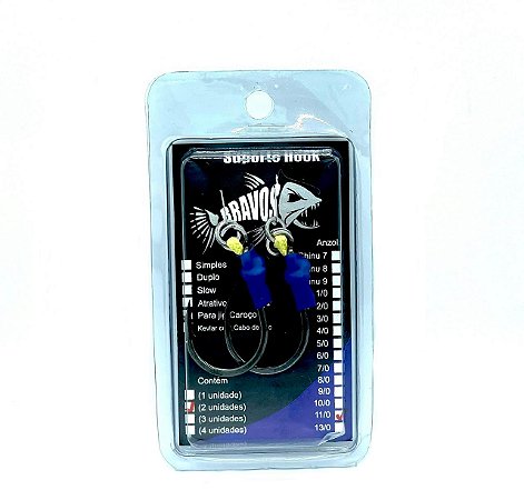 Suporte Hook 11/0 para Jig Caroço (Anzol VMC) (2 unidades)