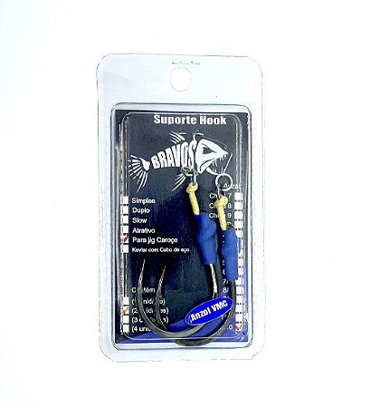 Suporte Hook 13/0 para Jig Caroço (Anzol VMC) (2 unidades)