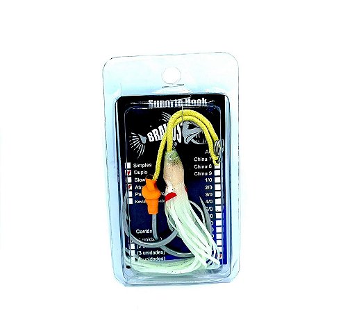 Suporte Hook 13/0 KL Duplo com Lula Atrativa