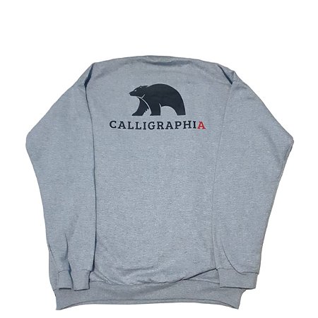 Início MOLETOM GOLA CARECA MOLETOM CALLIGRAPHIA A3X 0102 UNISSEX