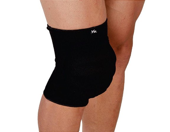 JOELHEIRA VOLEI QUADRA ELASTICA PRETO
