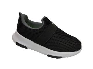 TENIS INFANTIL ELAST GIBIZINHO PRETO/GRAFITE