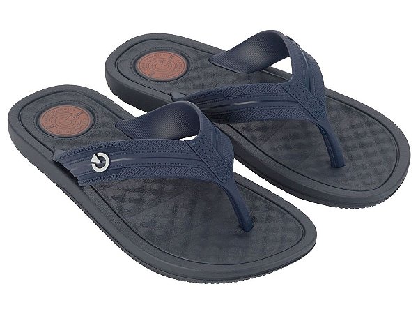 CHINELO INFANTIL CARTAGO ARIZONA DEDO AZUL TELHA
