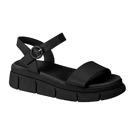 SANDALIA MOLECA PAPETE PRETO