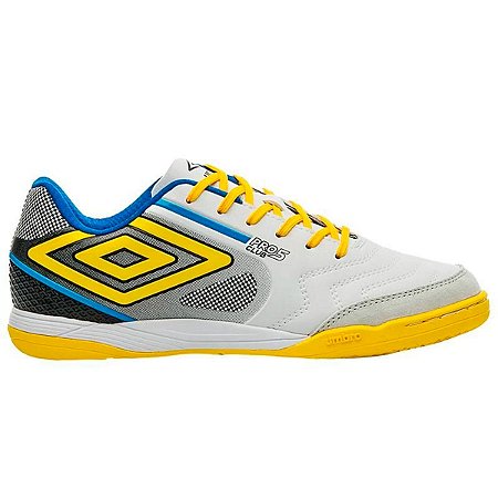 CHUTEIRA TENIS FUTSAL UMBRO PRO 5 BUMP BRANCO