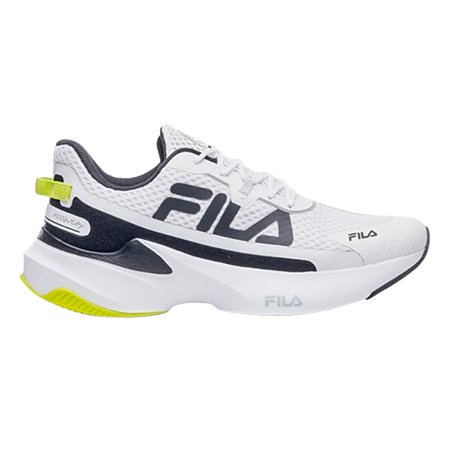 TENIS FILA RECOVERY MASCULINO BCO/PTO/VRDL