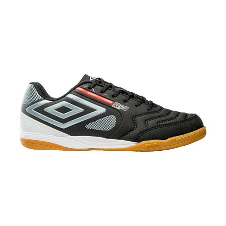 CHUTEIRA FUTSAL UMBRO PRO 5 BUMP CLUB-PTO/PTA/CORAL-180