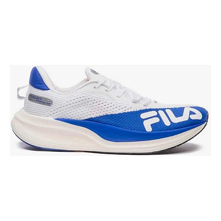 TENIS FILA RACER SPEEDZONE MASCULINO-BCO/AZ R-7150