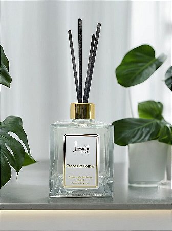 Difusor de Perfume Luxo Cascas e Folhas 250ml