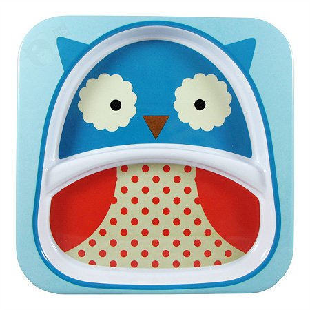 Prato com Divisória Zoo Coruja - Skip Hop