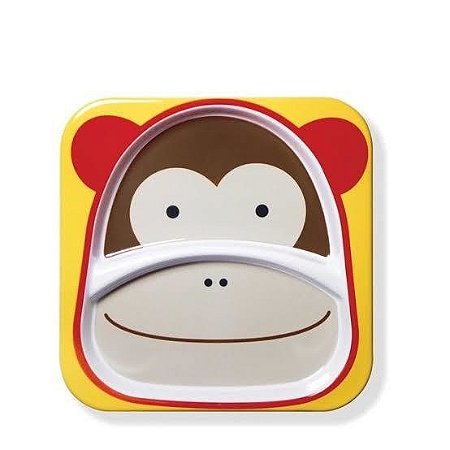 Prato com divisória Zoo Macaco - Skip Hop