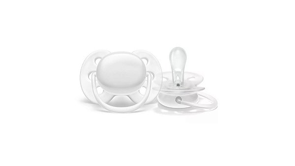 Chupeta Ultra Soft Unitária Branca - 0 a 6 meses - Philips Avent