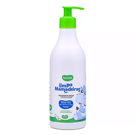 Limpa Mamadeiras Detergente 500 ml - Bioclub Baby